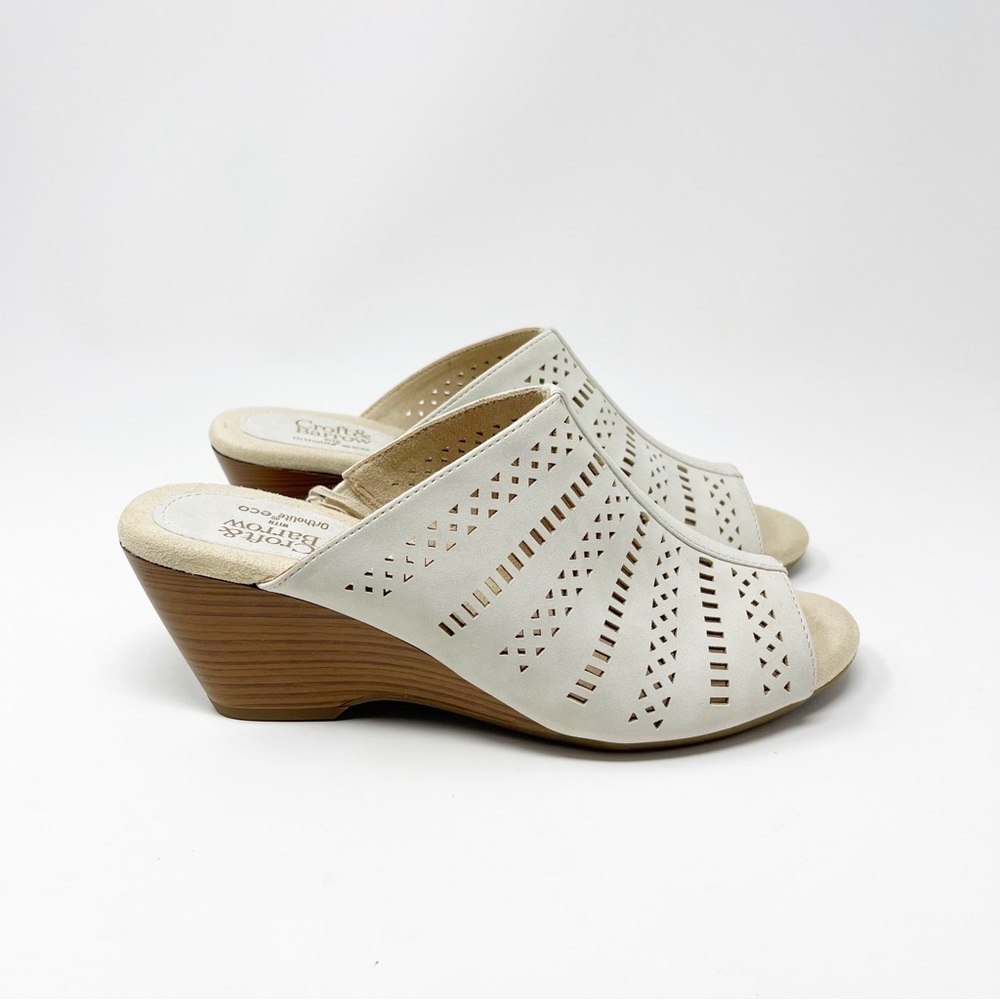 Croft & Barrow Bergamot Women's Wedge Slide Sandals Size 6 - Picture 2 of 12